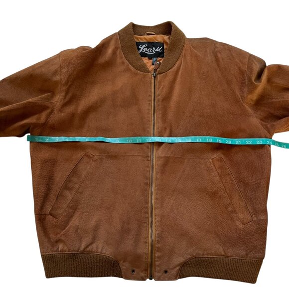Vintage leather bomber jacket - Picture 12 of 15